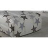 Edredon Conforter Infantil Estrellas Gris  Para Cama De 105 Cm