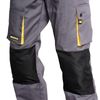 Pantalon Gris/amarillo Largo Talla 42/44 M