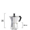 Cafetera Aluminio 2 Tazas (100 Ml.) Classic