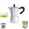 Cafetera Inducci�n Aluminio 6 Tazas (300 Ml.)