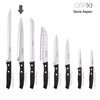 Cuchillo Aspen Cocinero / Chef Hoja Acero Inoxidable 20 Cm. Negro