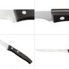 Cuchillo Aspen Jamonero Hoja Acero Inoxidable 25 Cm. Negro