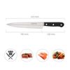 Cuchillo Grenoble Cocinero / Chef Hoja Acero Inoxidable 20 Cm. Negro