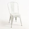 Silla Torix Vintage De Acero Reforzado 86*36*48 Cm - Blanco Vintage