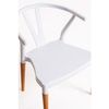 Silla Tahi De Polipropileno 73*48*39 Cm - Blanco