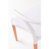 Silla Tahi De Polipropileno 73*48*39 Cm - Blanco