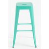 Taburete Torix Alto De Acero Reforzado 76*30*30 Cm - Verde Menta