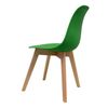 Silla Kelen De Polipropileno 82*46.50*39 Cm - Verde