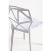 Silla Omega De Polipropileno 80*54*59 Cm - Blanco