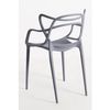 Silla Korme De Polipropileno 82*49*39 Cm - Gris