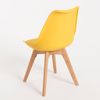 Silla Synk Basic De Polipropileno,polipropileno Y Polipiel 82*49*43 Cm - Amarillo