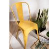 Silla Torix De Acero Reforzado 86*36*36 Cm - Amarillo