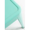 Pack 4 Taburetes Torix Pequeños De Acero Reforzado 45*31*31 Cm - Verde Menta