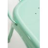 Pack 6 Sillas Torix De Acero Reforzado 86*36*36 Cm - Verde Menta