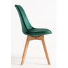 Silla Synk Terciopelo De Terciopelo 83*49*40 Cm - Verde