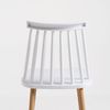 Silla Bik De Polipropileno 78.50*41.50*39 Cm - Blanco