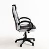 Silla Boss De Polipiel 120*57*50 Cm - Blanco Y Negro