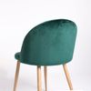 Pack 2 Sillas Vint Terciopelo De Terciopelo 74*38*43 Cm - Verde