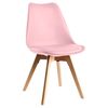 Conjunto Escritorio Dek Y Silla Synk Basic - Rosa