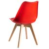 Conjunto Escritorio Kecil Y Silla Synk Basic - Rojo