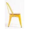 Silla Torix Madera Natural De Madera 85*46*46 Cm - Amarillo