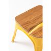 Silla Torix Madera Natural De Madera 85*46*46 Cm - Amarillo