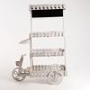 Carrito Candy Bar Cream Blanco Envejecido