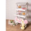 Carrito Candy Bar Cloud Blanco Envejecido