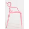 Silla Korme De Polipropileno 82*49*39 Cm - Rosa