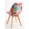 Silla Synk Patchwork De Tela 82*47*43 Cm - Collage