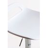 Pack 2 Taburetes Dok De Polipropileno 85*39*39 Cm - Blanco