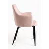 Silla Puan Terciopelo De Terciopelo 89*50*44 Cm - Rosa