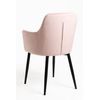 Silla Puan Terciopelo De Terciopelo 89*50*44 Cm - Rosa