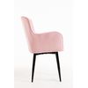 Silla Dalye Terciopelo De Terciopelo 97*55*45 Cm - Rosa