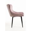 Silla Sanda Terciopelo De Terciopelo 88*52*40 Cm - Rosa