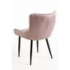 Silla Sanda Terciopelo De Terciopelo 88*52*40 Cm - Rosa