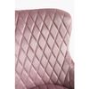 Silla Sanda Terciopelo De Terciopelo 88*52*40 Cm - Rosa