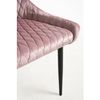 Silla Sanda Terciopelo De Terciopelo 88*52*40 Cm - Rosa