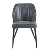 Silla Wenye De Polipiel 85*48*44 Cm - Gris