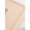 Pack 6 Taburetes Torix Altos De Acero Reforzado 76*30*30 Cm - Beige