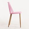 Silla Bik De Polipropileno 78.50*41.50*39 Cm - Rosa