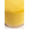 Pack 2 Taburetes Tassel De Terciopelo 39*40*40 Cm - Amarillo