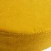 Pack 2 Taburetes Kros Terciopelo De Polipiel 83*40*40 Cm - Amarillo