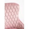 Pack 4 Sillas Sanda Terciopelo De Terciopelo 88*52*40 Cm - Rosa