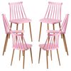 Pack 6 Sillas Bik De Polipropileno 80*39*41 Cm - Rosa