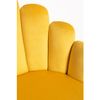 Silla Hand Terciopelo - Amarillo