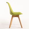 Silla Synk Basic De Polipropileno,polipropileno Y Polipiel 82*49*43 Cm - Verde Claro