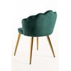 Silla Blume Gold Terciopelo - Verde