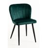 Silla Luk Terciopelo De Terciopelo 77.50*46*41 Cm - Verde