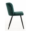 Silla Luk Terciopelo De Terciopelo 77.50*46*41 Cm - Verde